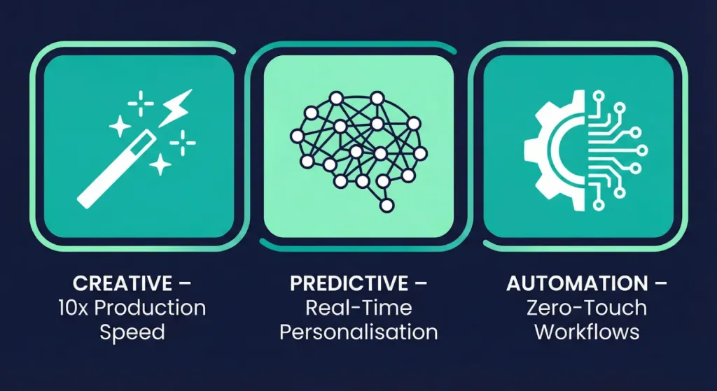 Three key areas AI boosts performance